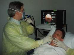 Bronchoscopy via Mouth